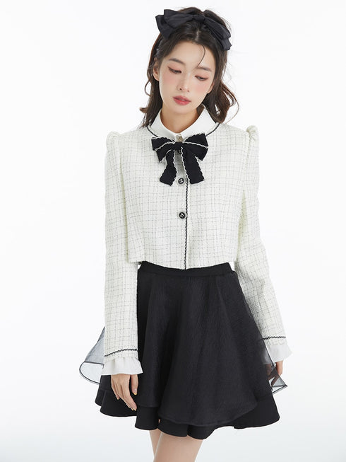 シフォンスカートセットアップ